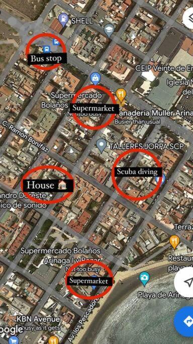 Apartment 100 M From The Beach Arinaga Exterior photo